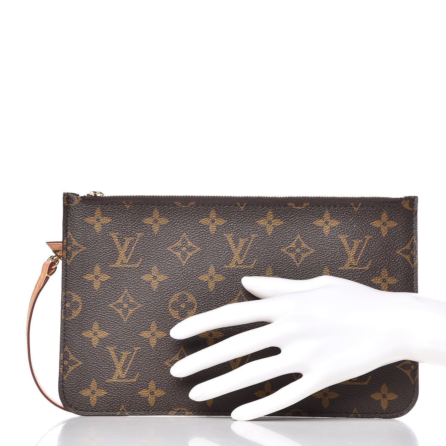 Louis Vuitton Monogram Neverfull MM GM Pochette 2 of 8