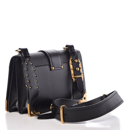 Prada City Calf Saffiano Large Cahier Bag Black 3 of 8