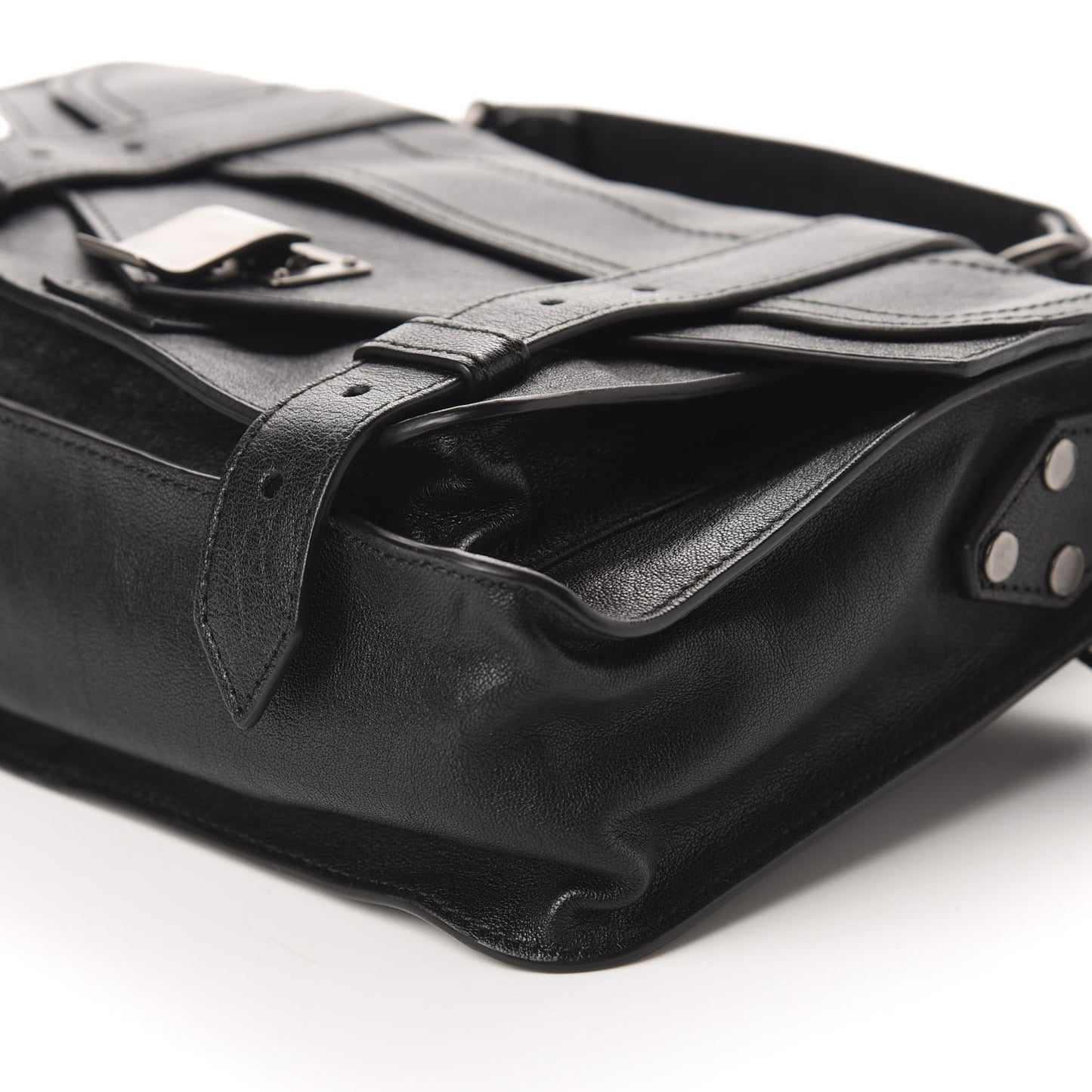 Lambskin Tiny PS1 Satchel Black