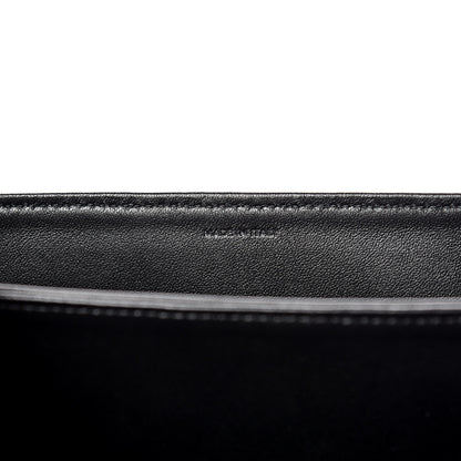 Celine Shiny Calfskin Medium Triomphe Black 7 of 11