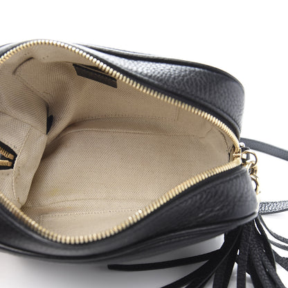 Gucci Pebbled Calfskin Small Soho Disco Bag Black 5 of 12