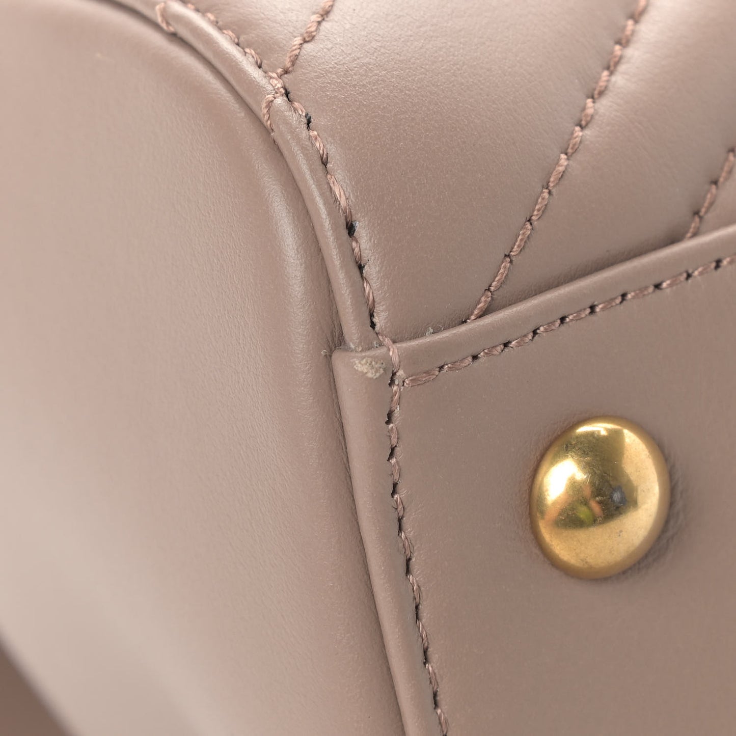 Calfskin Matelasse Medium GG Marmont Tote Porcelain Rose