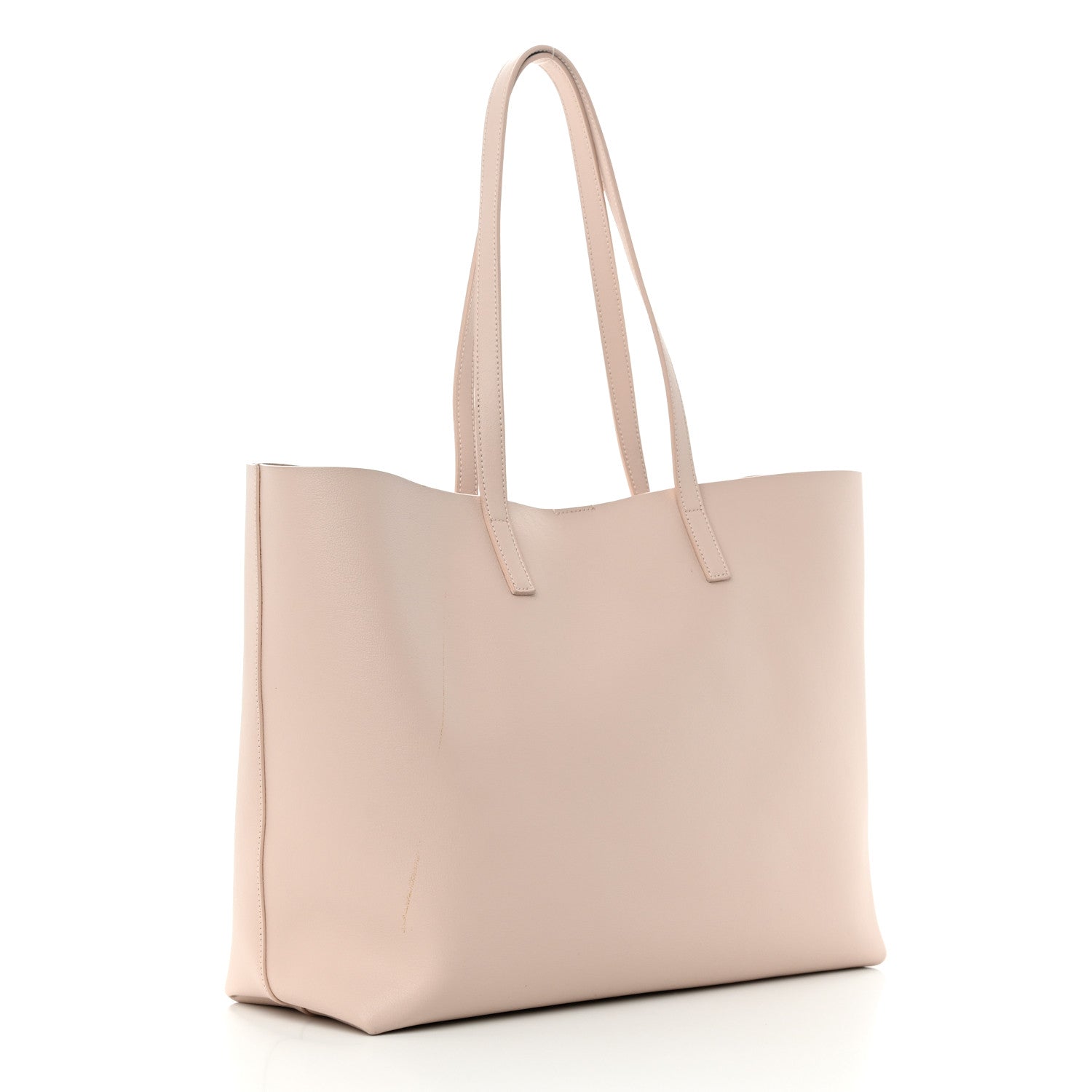 Saint Laurent Calfskin Large Shopping Tote Pale Blush 4 of 16