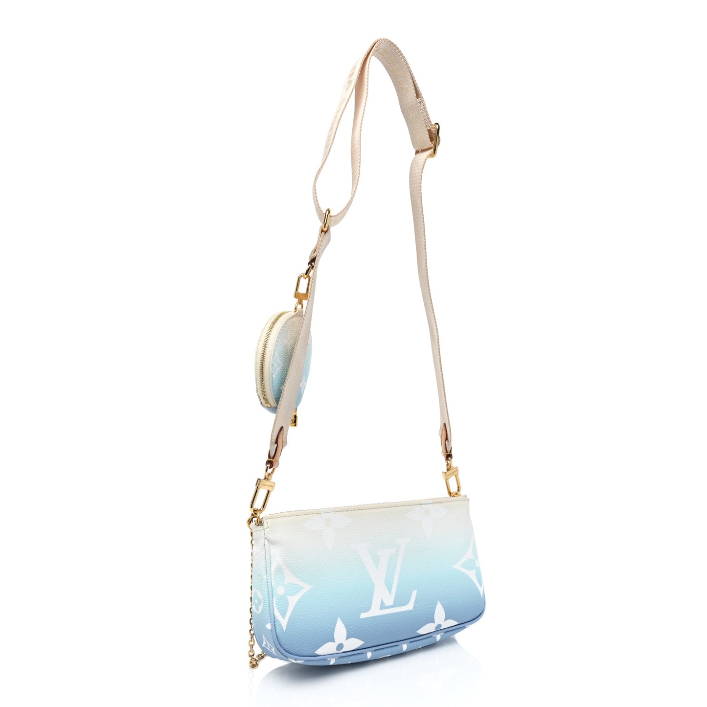 Monogram Giant By The Pool Multi Pochette Accessories Blue