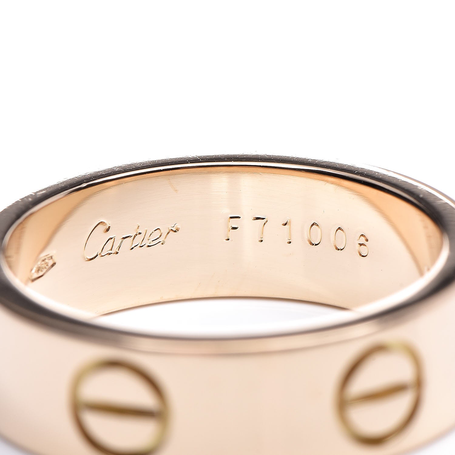 Cartier 18K Yellow Gold 5.5mm LOVE Ring 50 5.25 5 of 5