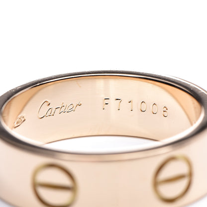 Cartier 18K Yellow Gold 5.5mm LOVE Ring 50 5.25 5 of 5