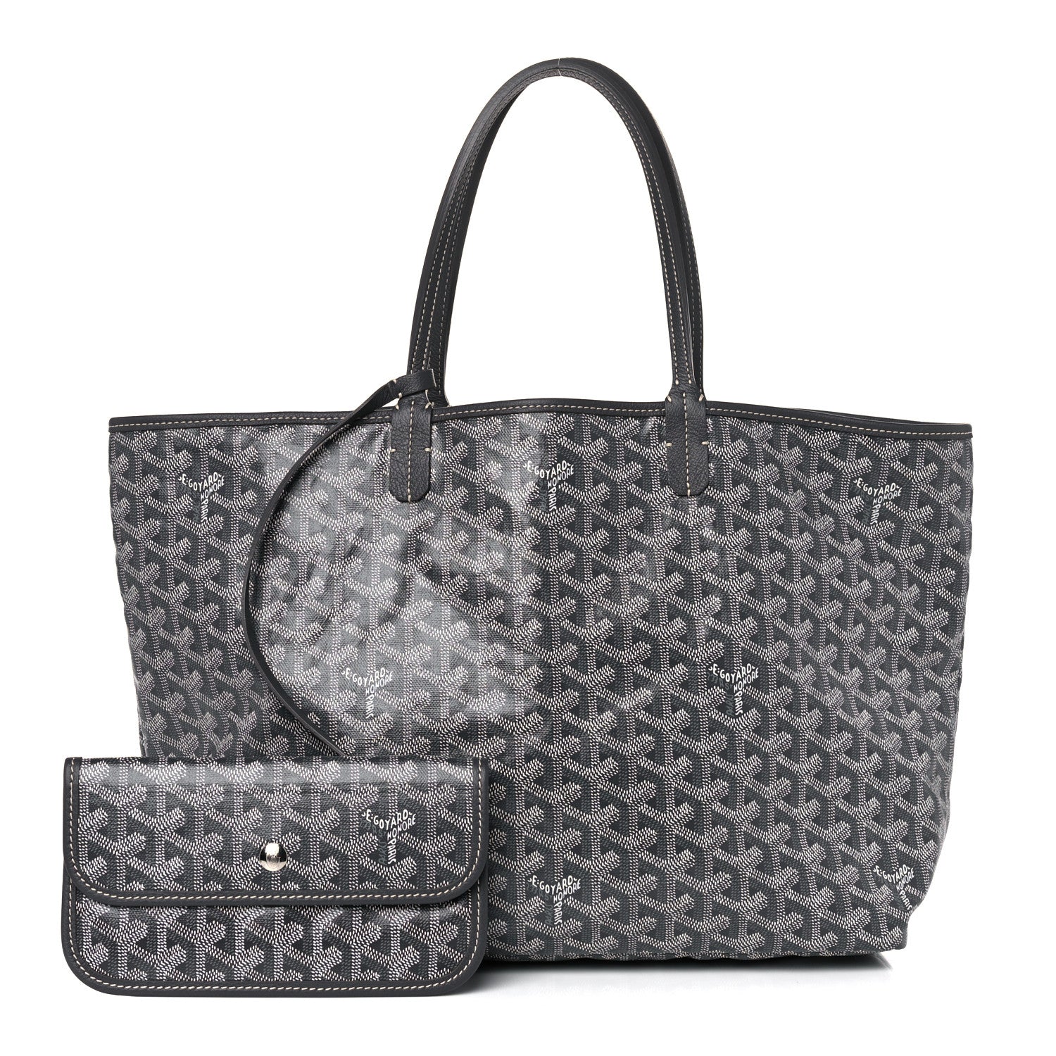 Goyard Goyardine Saint Louis PM Grey 1 of 9