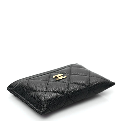 Chanel Caviar Quilted Card Holder Black 4 of 8