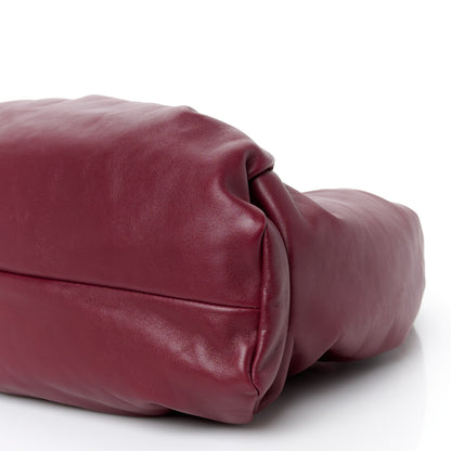 Bottega Veneta Smooth Butter Calfskin Small The Shoulder Pouch Dark Red 10 of 10