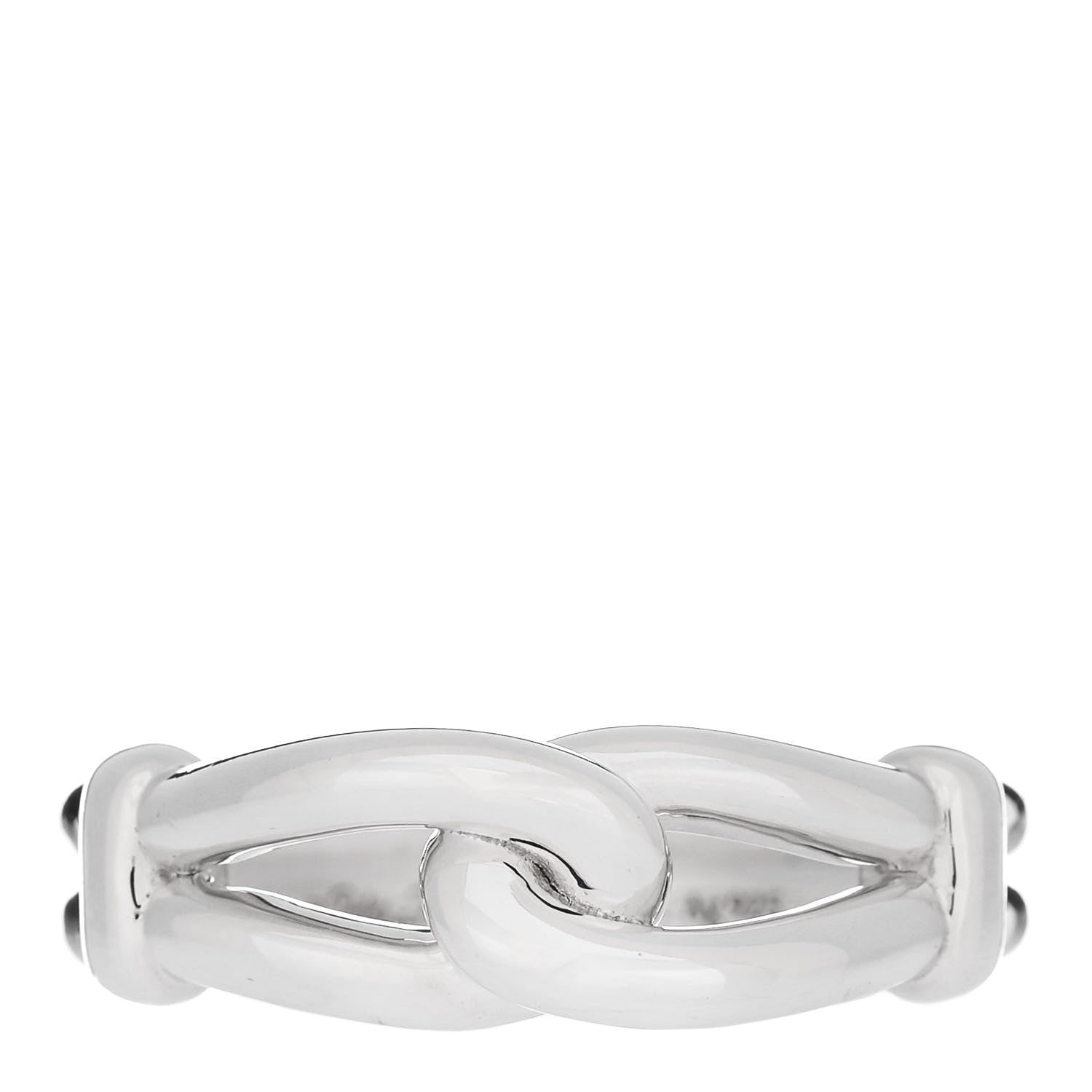 Tiffany Sterling Silver Paloma Picasso Knot Ring 57 8 1 of 5