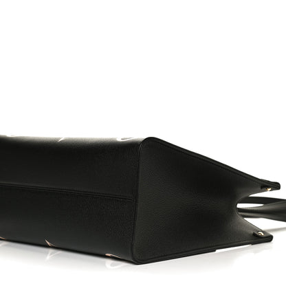 Louis Vuitton Empreinte Monogram Giant Onthego MM Black Beige 8 of 11