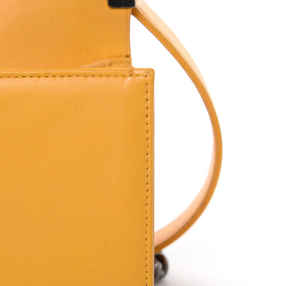 Chanel Lambskin Quilted Medium Boy Flap Yellow 19 of 22