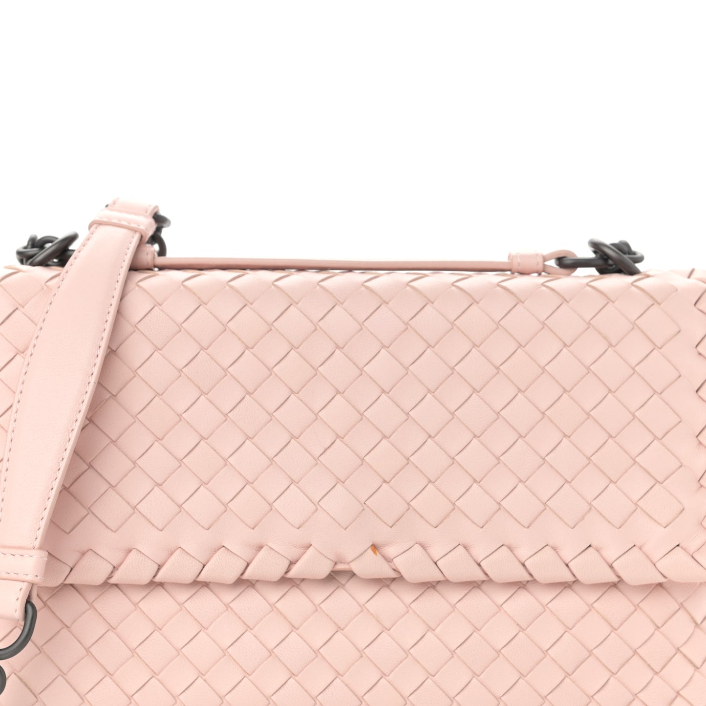 Nappa Intrecciato Medium Olimpia Bag Petale