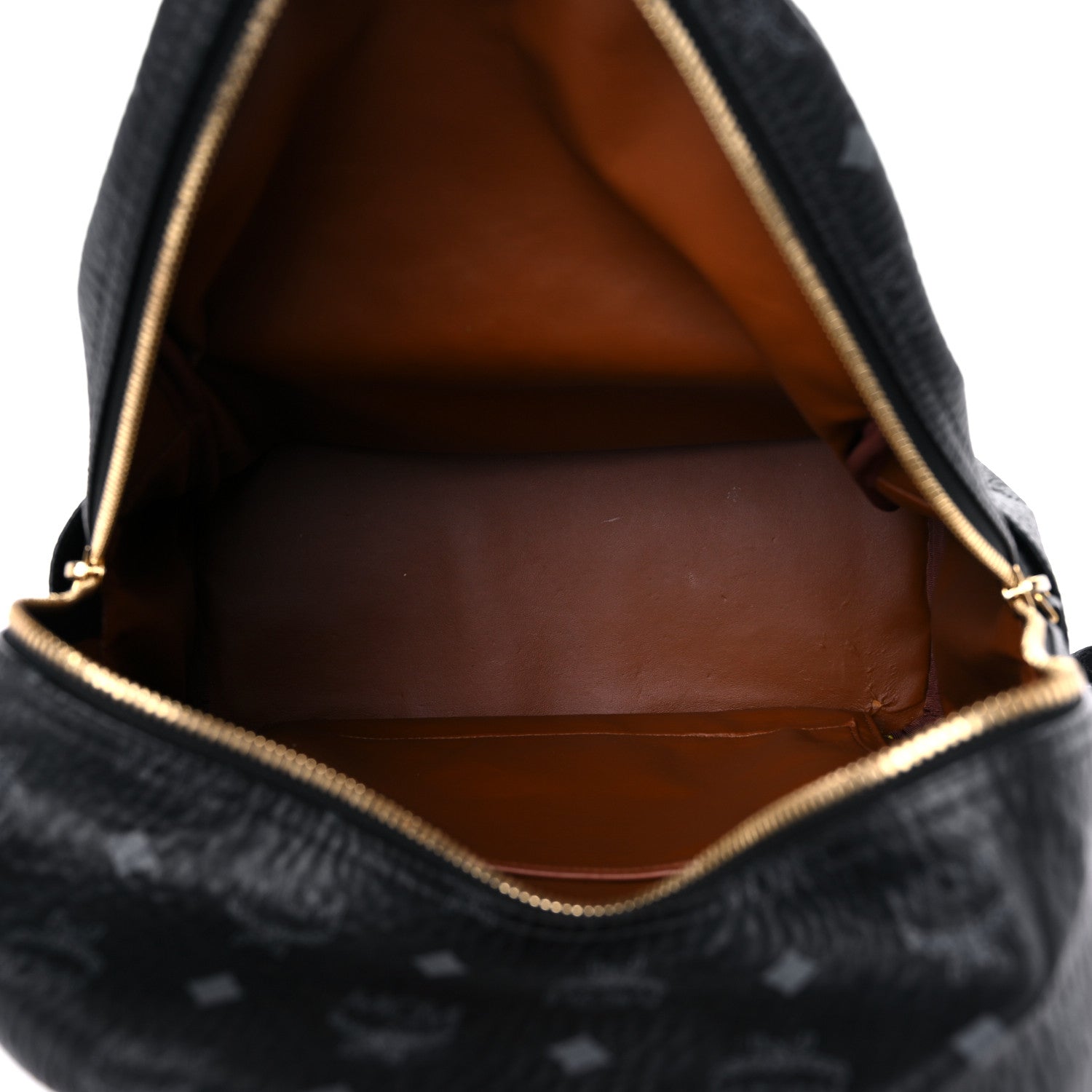MCM Visetos Studded Medium Stark M Backpack Black 5 of 21