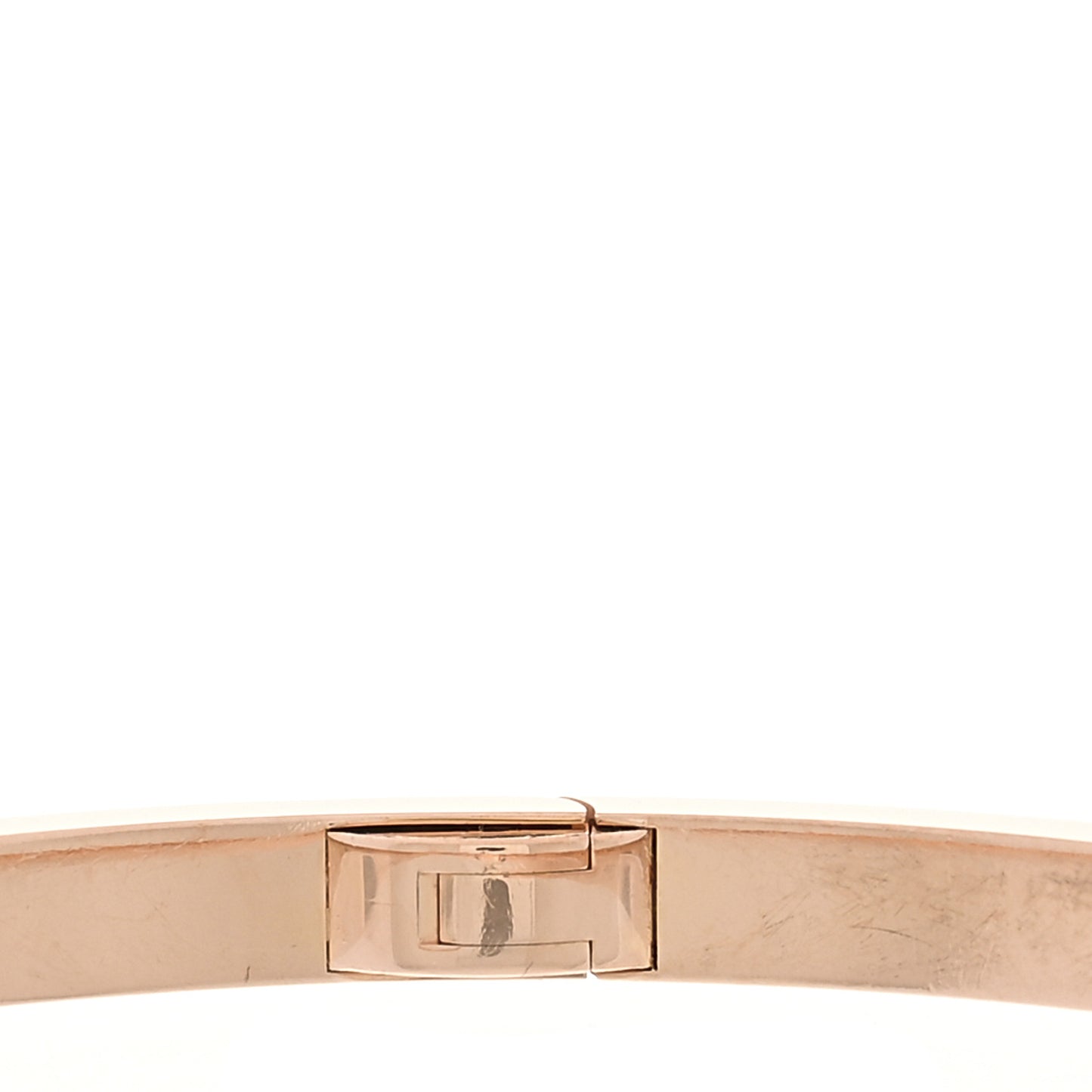 18K Pink Gold 6 Diamond Small LOVE Bracelet 19