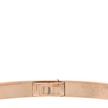Cartier 18K Pink Gold 6 Diamond Small LOVE Bracelet 19 7 of 9