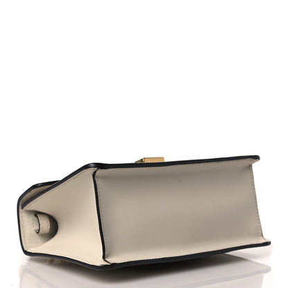 Gucci Calfskin Mini Sylvie Top Handle Bag White 4 of 11