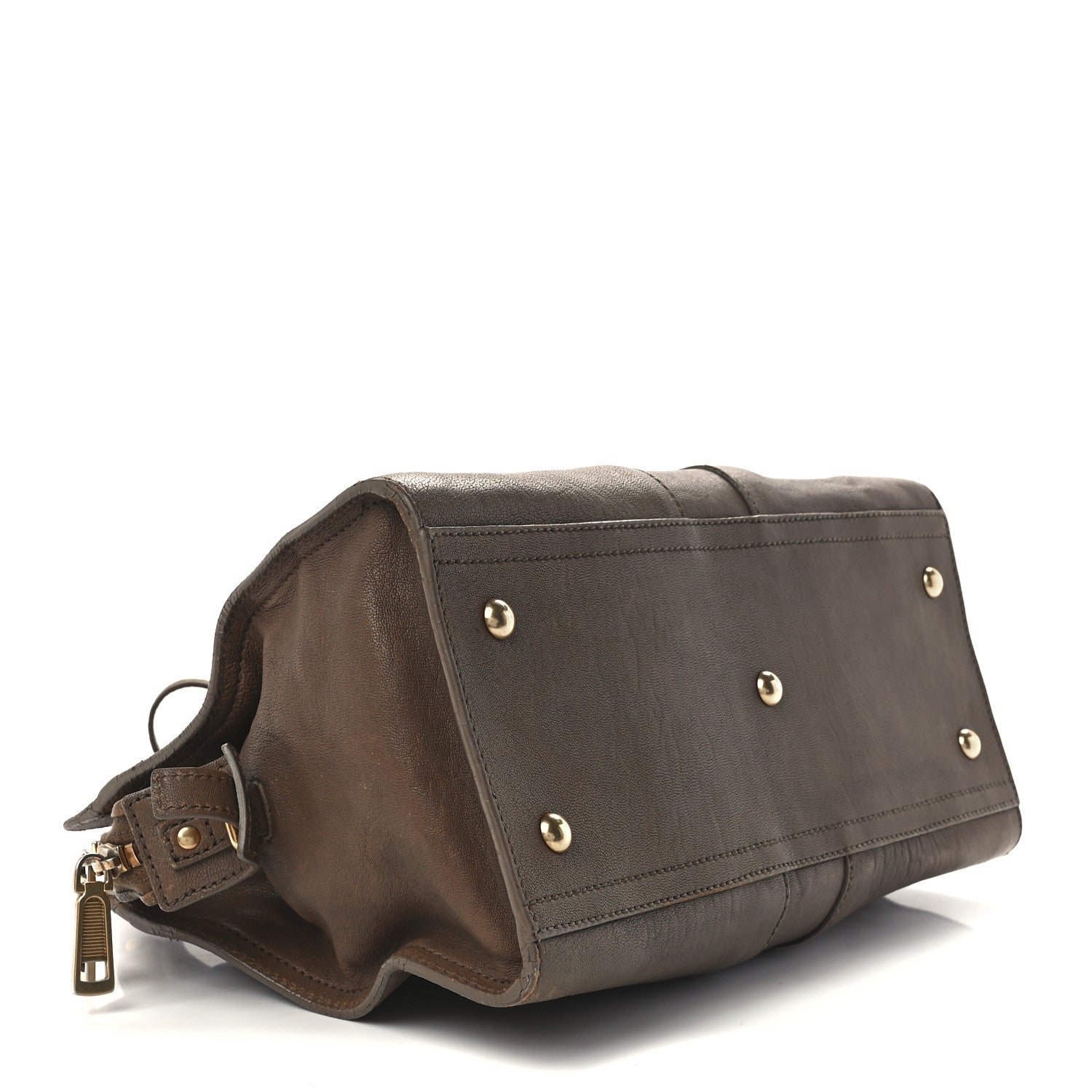 Saint Laurent Sheepskin Medium Cabas ChYc Taupe 4 of 10