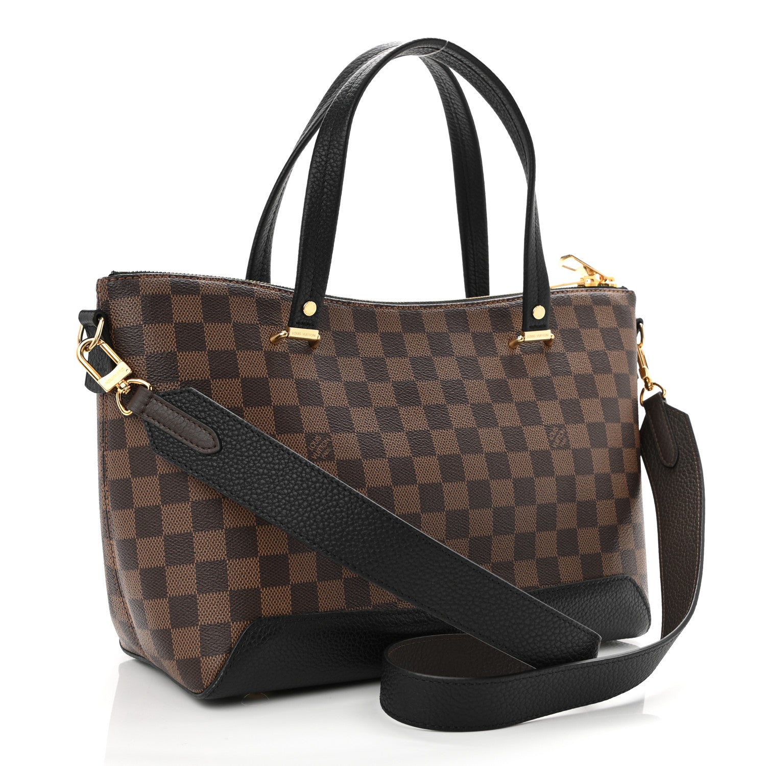 Louis Vuitton Damier Ebene Hyde Park Black 3 of 11