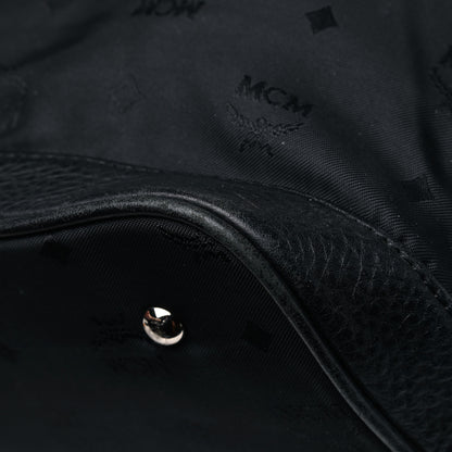 MCM Nylon Monogram Bucket Black 9 of 13