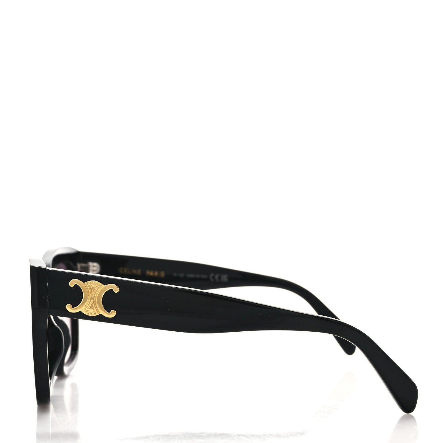Celine Acetate Triomphe Sunglasses CL 40253I Black 3 of 7