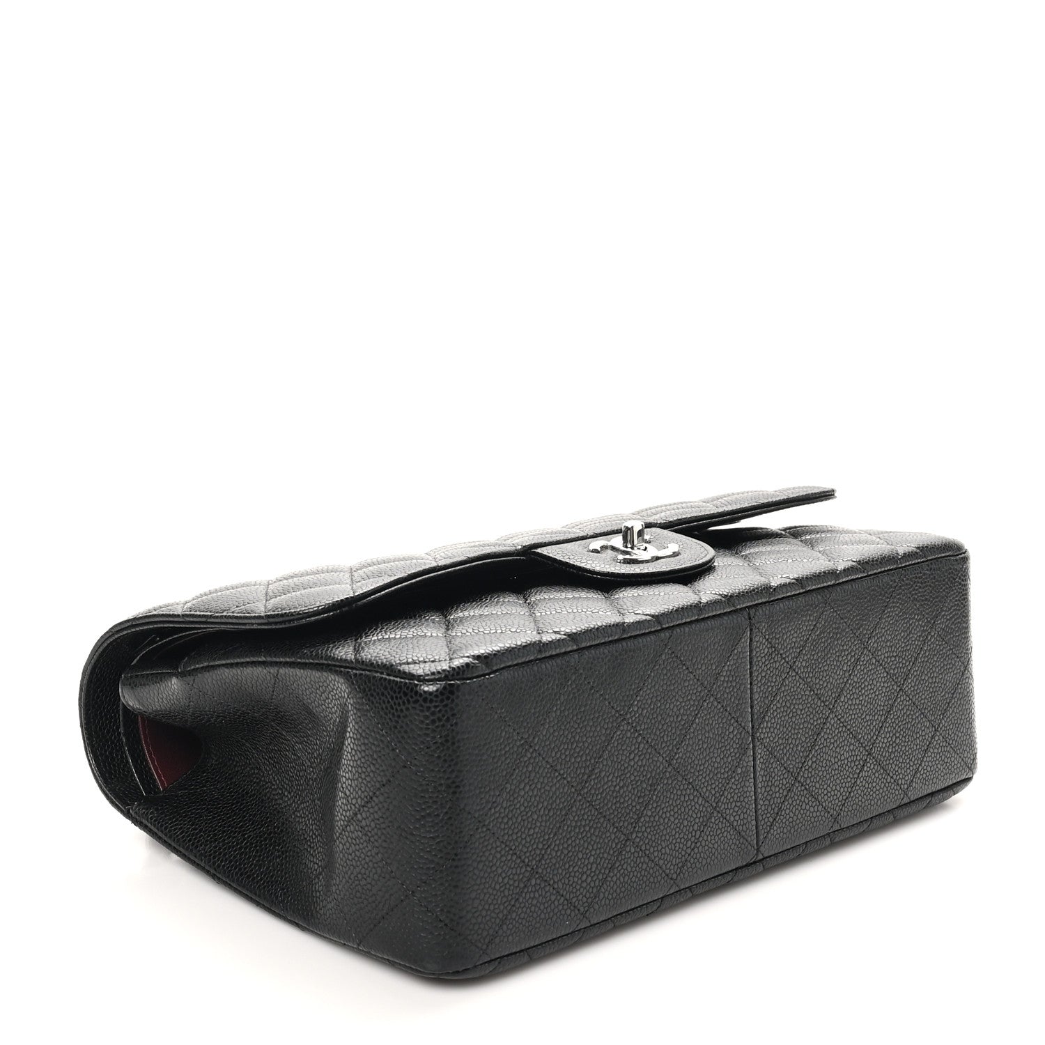 Chanel Caviar Quilted Jumbo Double Flap Black 4 of 11