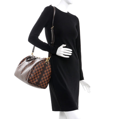 Louis Vuitton Damier Ebene Speedy Bandouliere 35 2 of 7