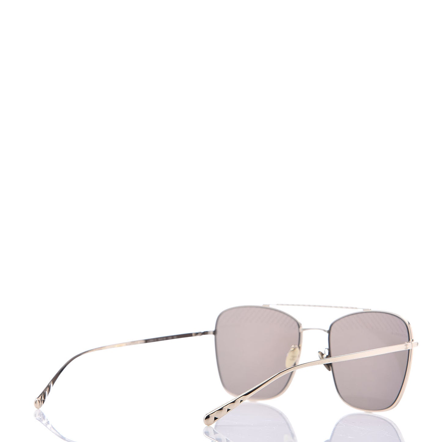 Metal Pilot Sunglasses 4256 Gold Grey