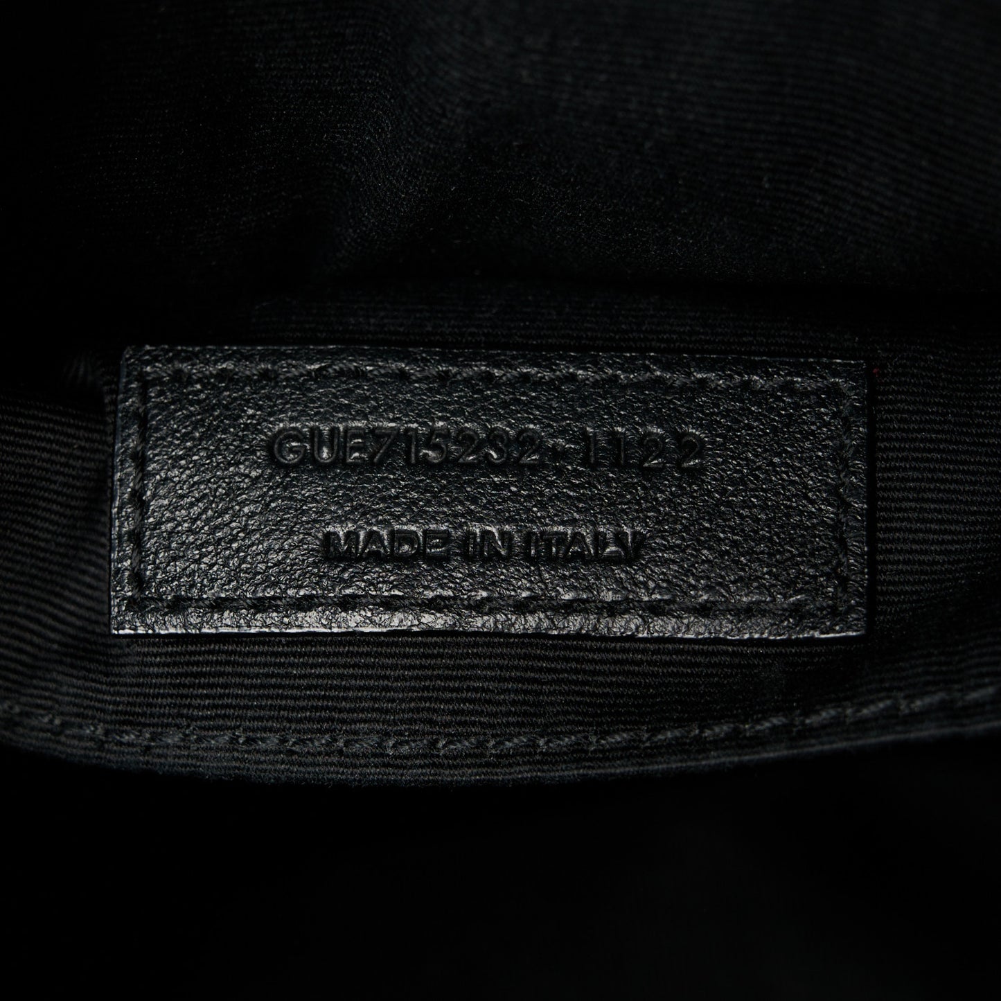 Calfskin Matelasse Monogram Lou Camera Bag Dark Smog