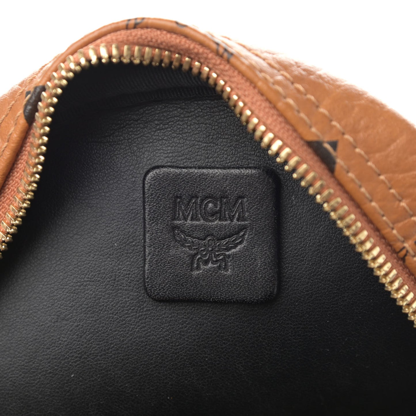 Visetos Side Stud Mini Stark Backpack Cognac