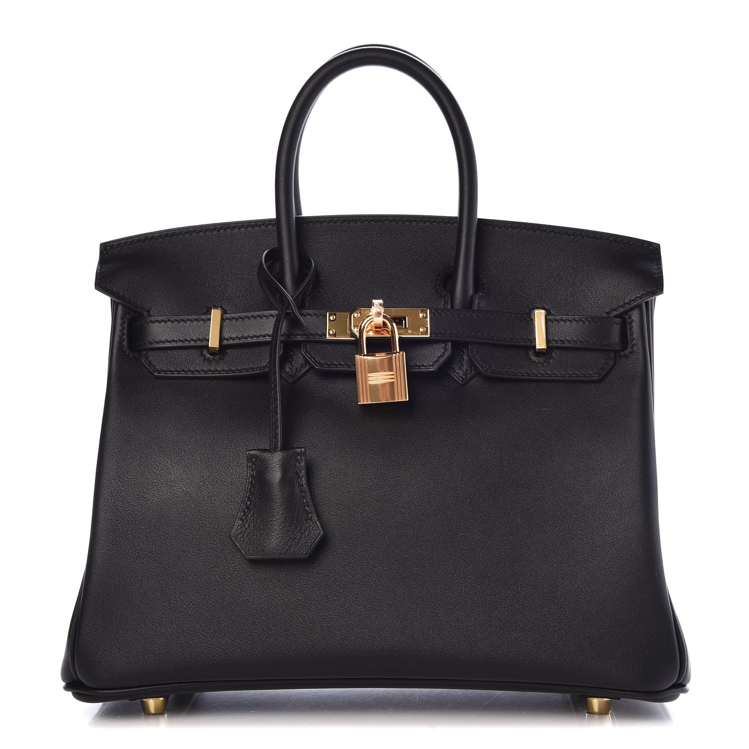Hermes Swift Birkin 25 Black 1 of 8