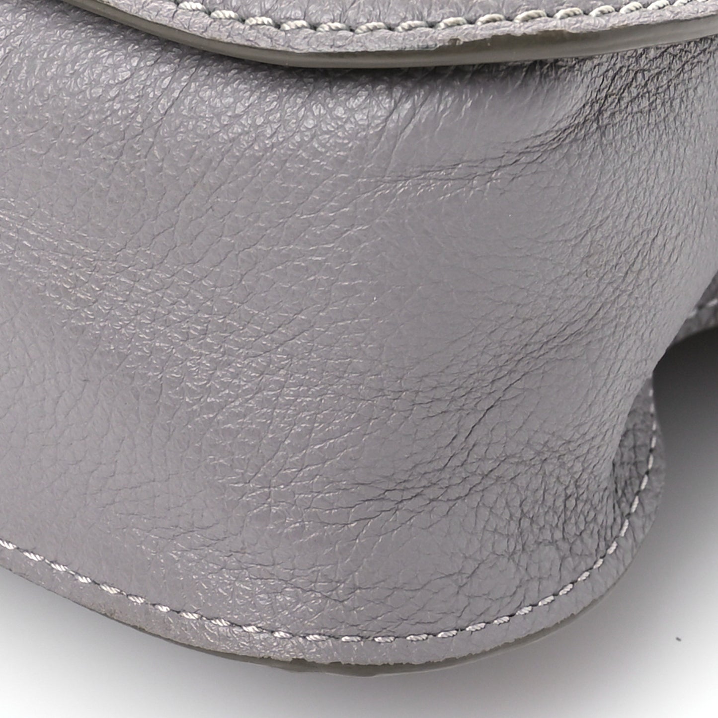 Calfskin Small Marcie Satchel Cashmere Grey