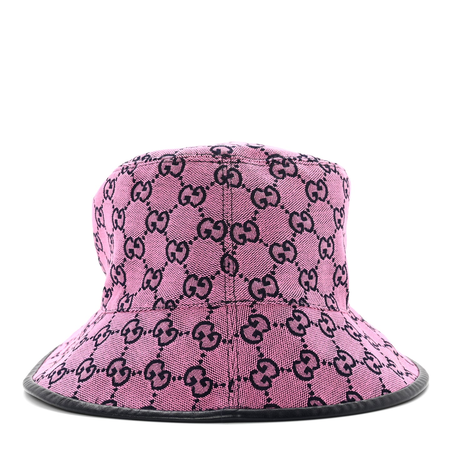 Canvas GG Monogram Bucket Hat L Pink