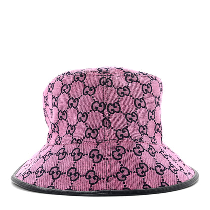 Gucci Canvas GG Monogram Bucket Hat L Pink 5 of 10