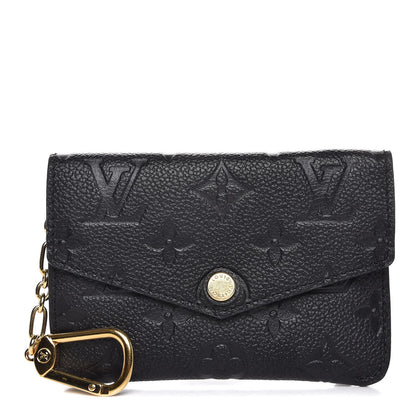 Louis Vuitton Empreinte Key Pouch Black 1 of 7