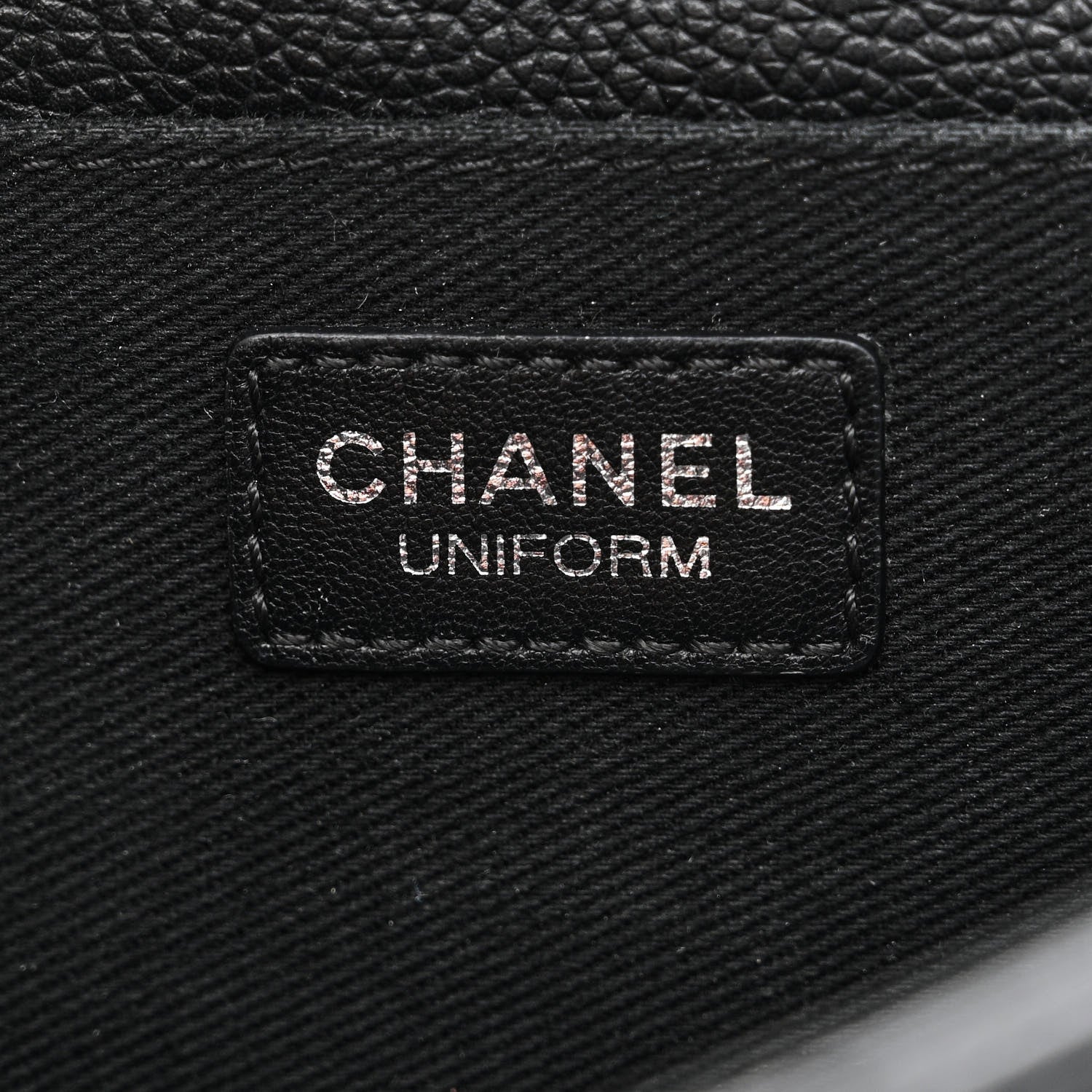 Chanel Grained Calfskin Quilted 2.55 Reissue Flap Belt Bag Clutch Black 6 of 12
