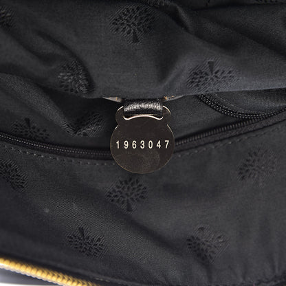 Mulberry Glossy Goatskin Medium Del Rey Satchel Black 7 of 11