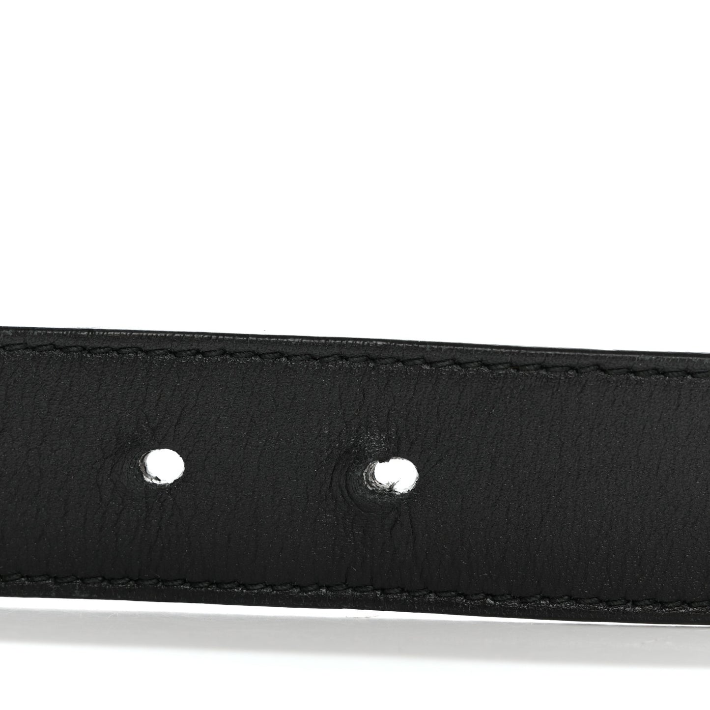 Moon Calfskin Double G 30mm Belt 85 34 Black