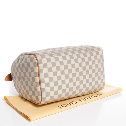 Louis Vuitton Damier Azur Speedy 30 4 of 8