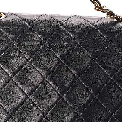 Chanel Lambskin Quilted Mini Square Flap Bag Navy 26 of 30