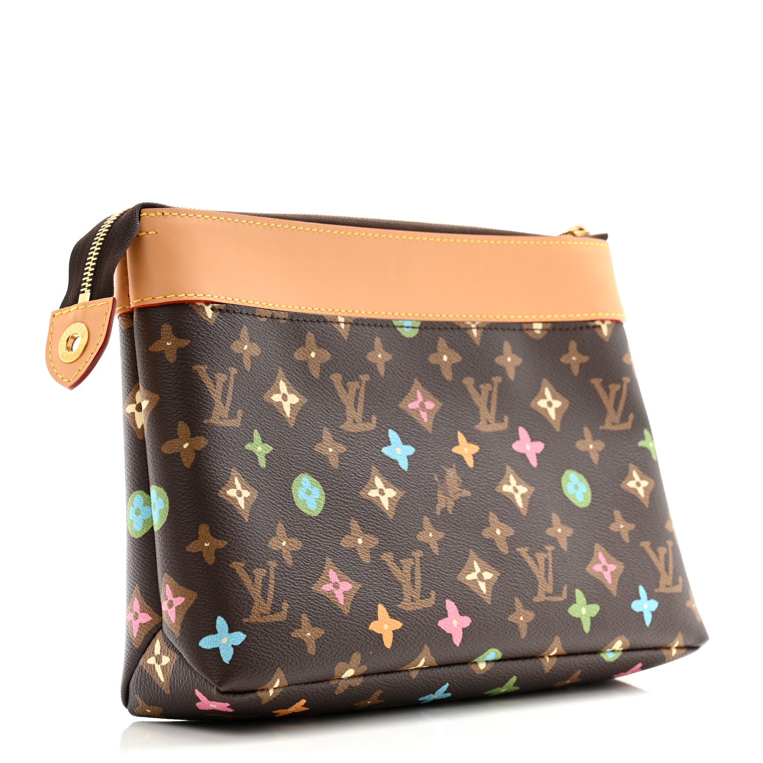 Louis Vuitton X TYLER THE CREATOR Monogram Craggy Pochette Voyage Souple Chocolate 3 of 7