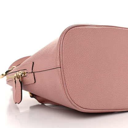 Gucci Dollar Calfskin Small GG Charm Dome Bag Soft Pink 9 of 15