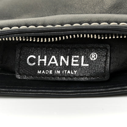 Chanel Lambskin Lax Pochette Black 5 of 13
