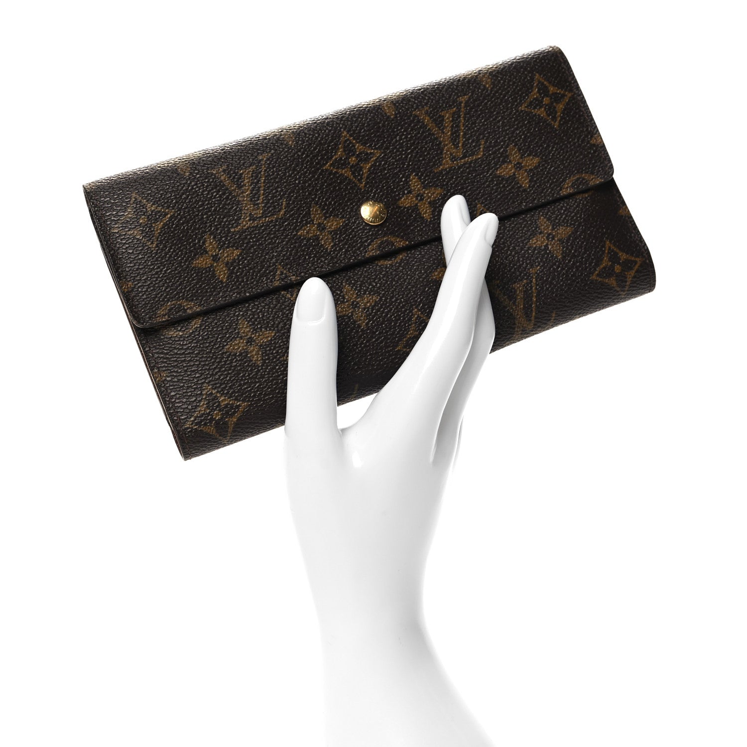 Louis Vuitton Monogram Porte Tresor International Wallet 2 of 9