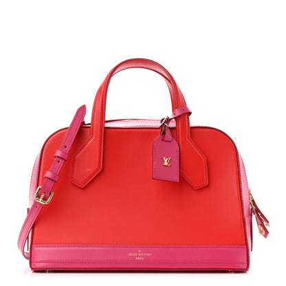 Louis Vuitton Calfskin Dora PM Rouge 1 of 15