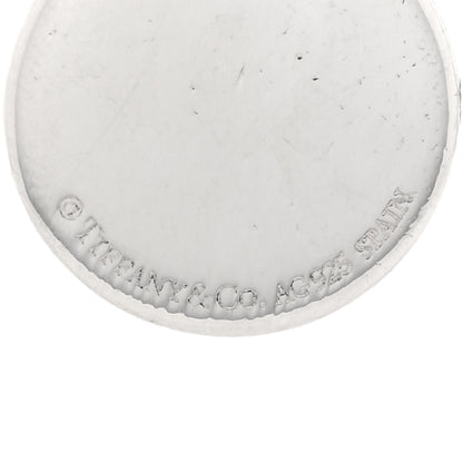 Tiffany Sterling Silver Enamel 1837 Round Charm Blue 3 of 3