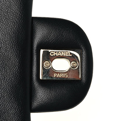 Chanel Lambskin Quilted Mini Rectangular Flap Black 8 of 12