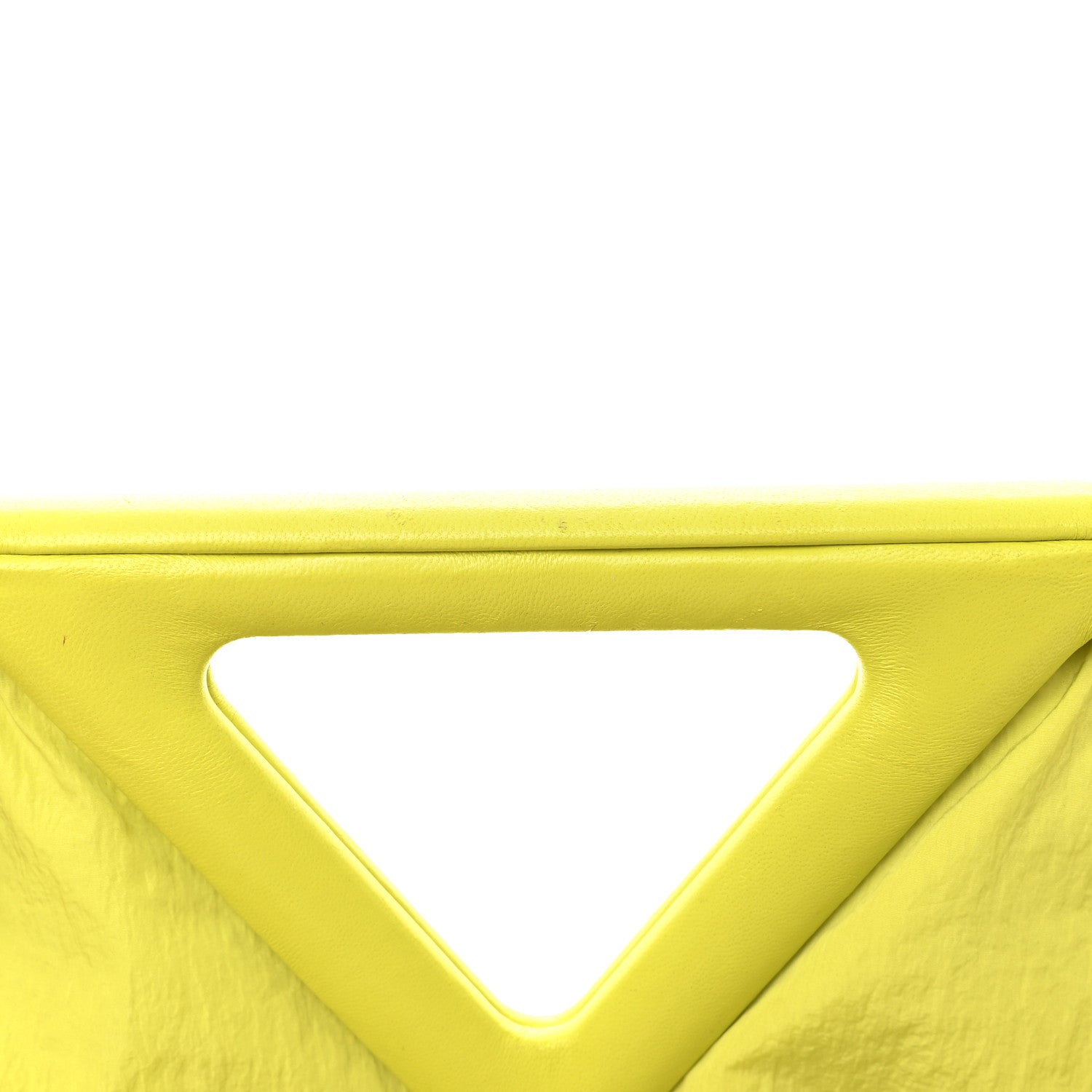 Bottega Veneta Lambskin Knit Large The Point Triangle Bag Seagrass 11 of 14