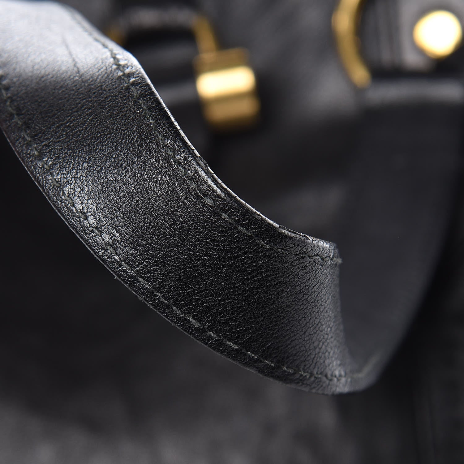 Saint Laurent Calfskin Large Muse Black 13 of 25
