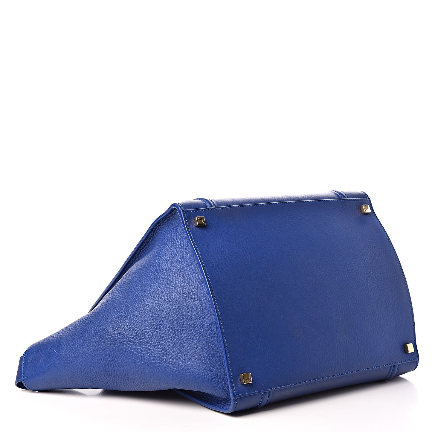 Supple Calfskin Medium Phantom Luggage Royal Blue
